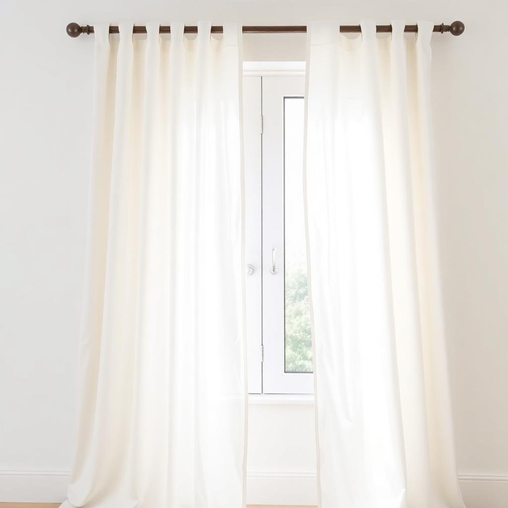 ستائر نظيفة ومنعشة بعد التنظيف الاحترافي