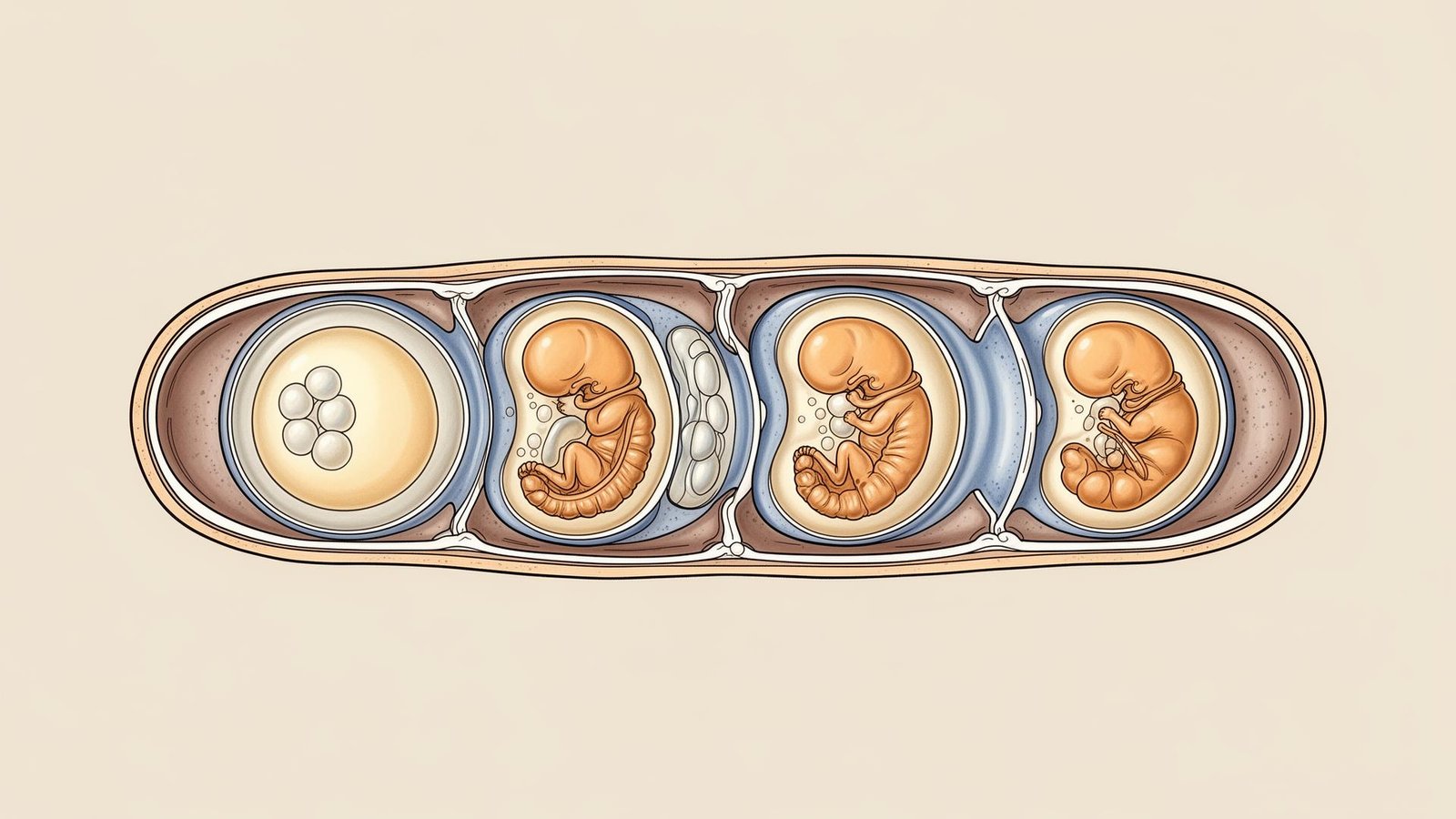 مراحل دورة حياة بيض الصراصير من الوضع للفقس