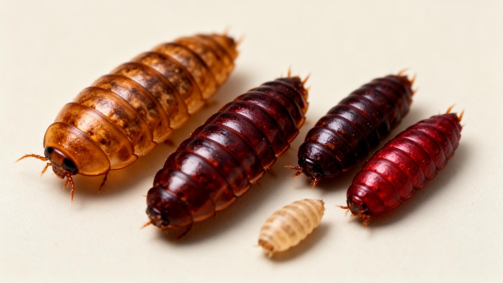 بيض الصراصير - كبسولات البيض (الأوثيكا) بأنواعها المختلفة