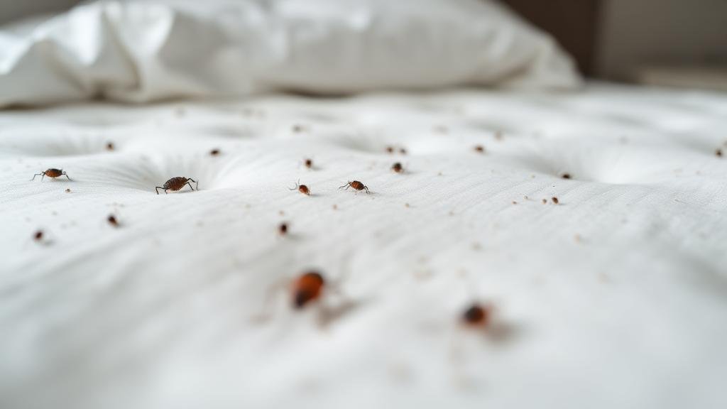 التخلص من حشرات الفراش الغير مرئية: دليل شامل للقضاء على عث الغبار والحشرات المجهرية