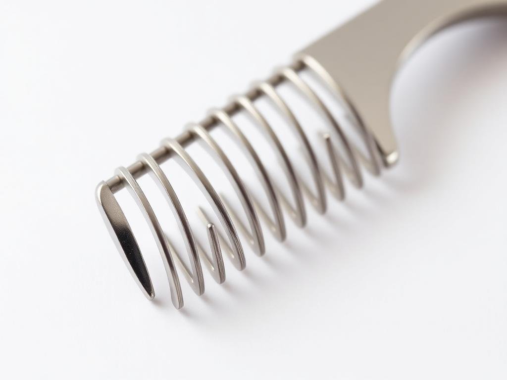 مشط الكشف عن القمل ذو الأسنان الدقيقة