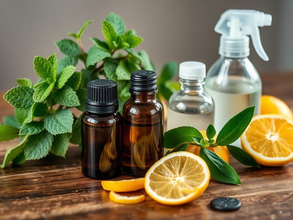 طاردات طبيعية للعناكب مثل النعناع والحمضيات