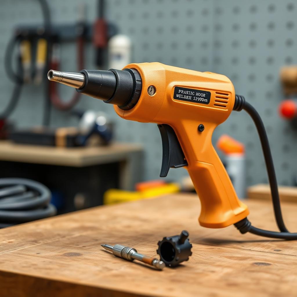 جهاز لحام البلاستيك بالهواء الساخن