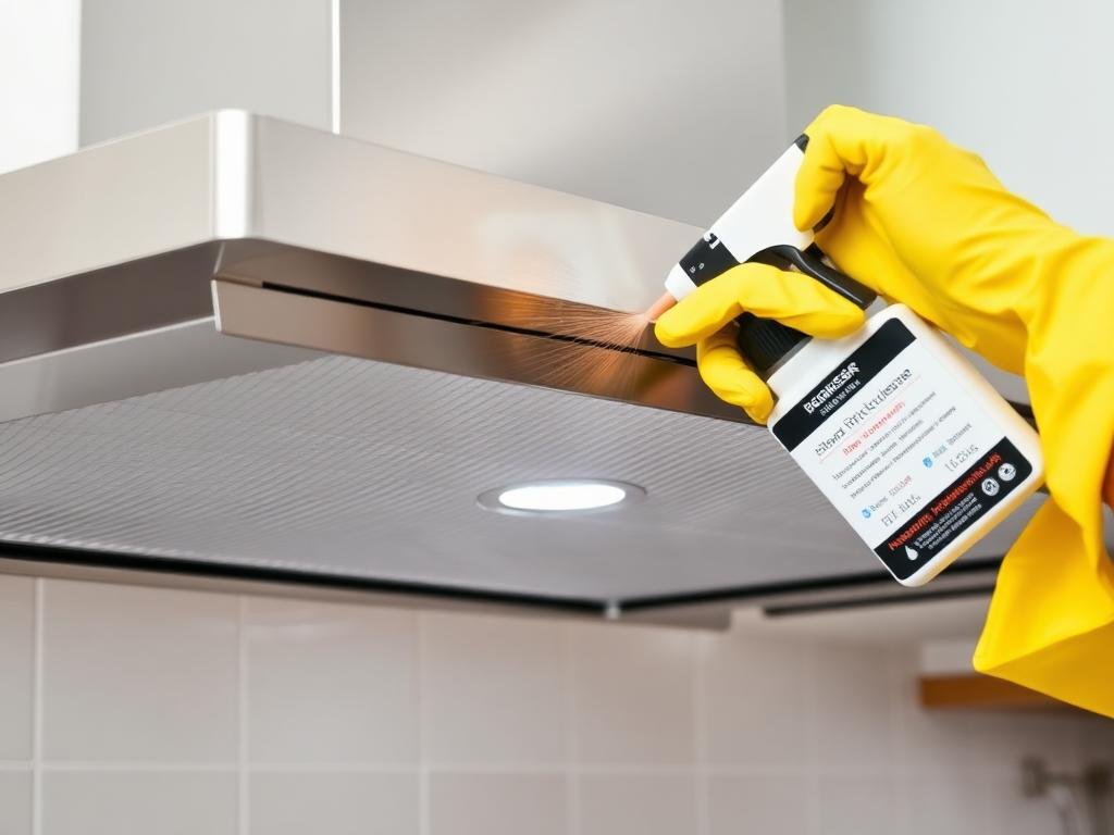 تنظيف شفاط المطبخ