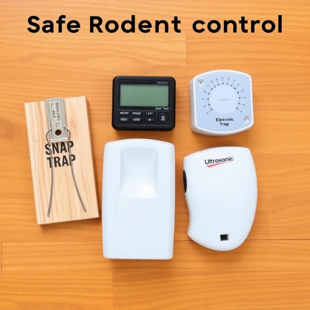 بدائل آمنة لسم الفئران المصائد الميكانيكية