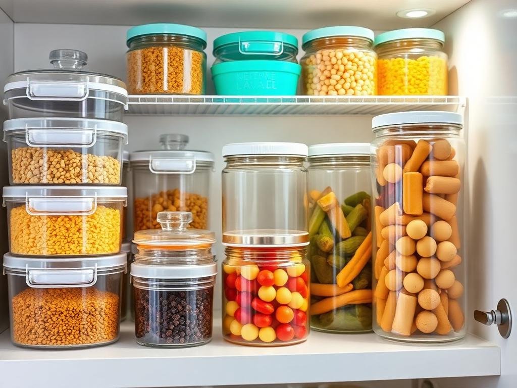 تخزين الطعام في عبوات محكمة الإغلاق