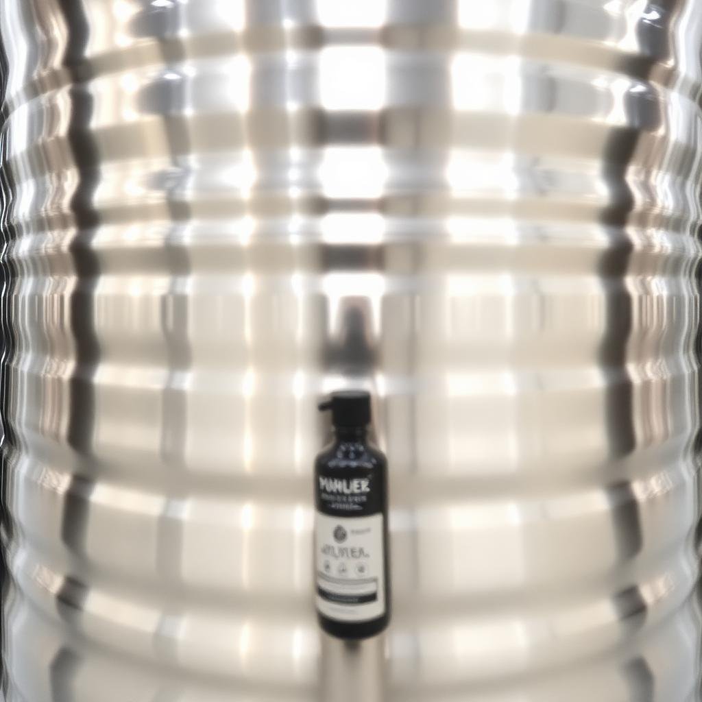 خزان استانلس ستيل لامع