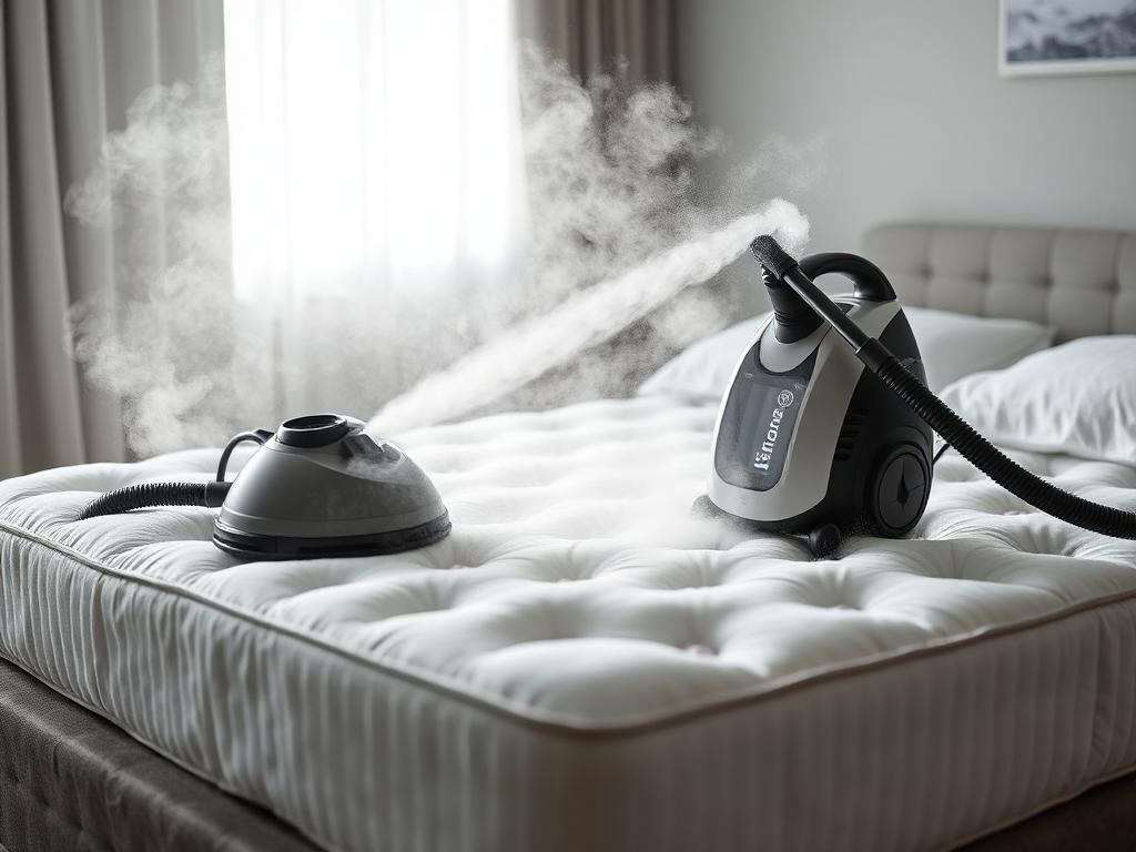 التنظيف بالبخار للقضاء على بق الفراش