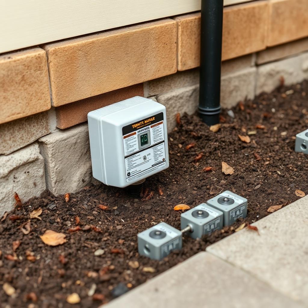 محطة طعم الأرضة في التربة