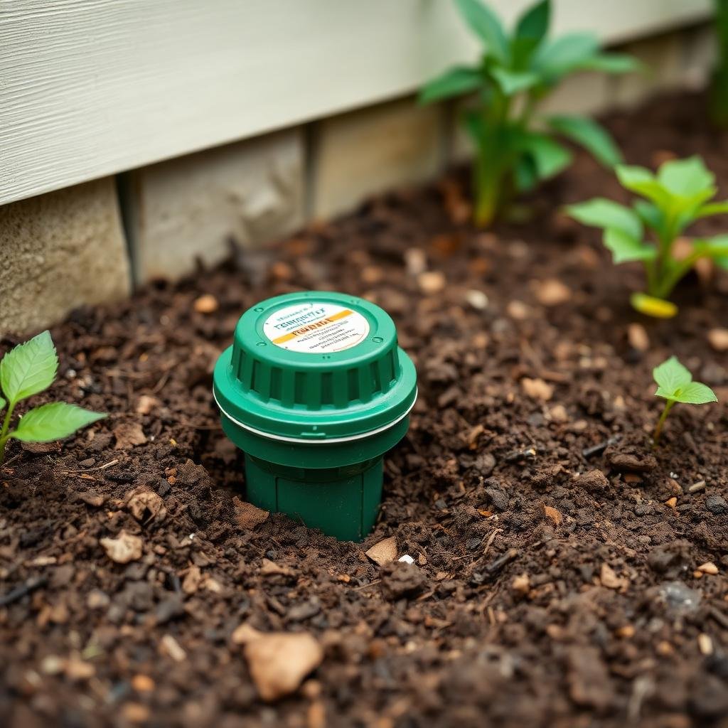 محطة طُعوم النمل الأبيض الأرضية لمكافحة المستعمرة