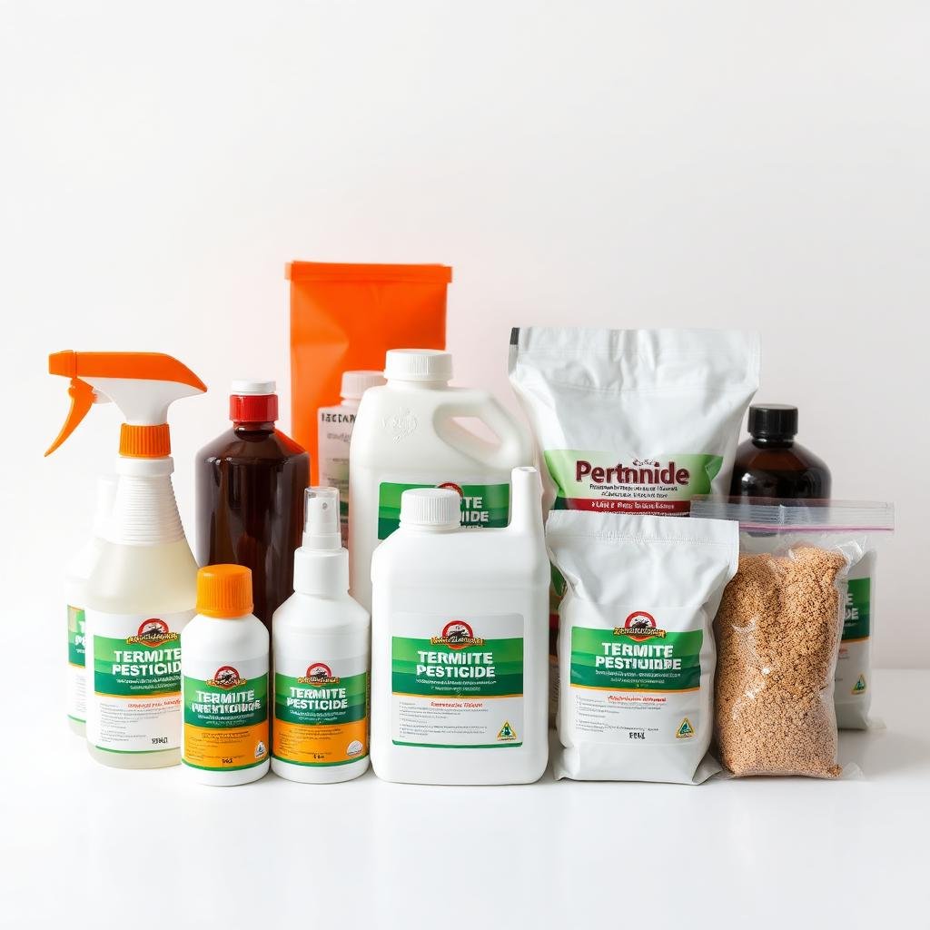 أنواع تعبئة مبيدات النمل الأبيض للاستخدام المنزلي والاحترافي