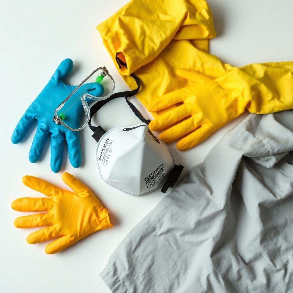 معدات السلامة الضرورية عند استخدام مبيدات النمل الأبيض