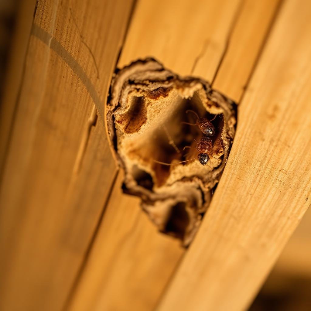 أضرار النمل الأبيض على الأخشاب تزيد من تكلفة العلاج