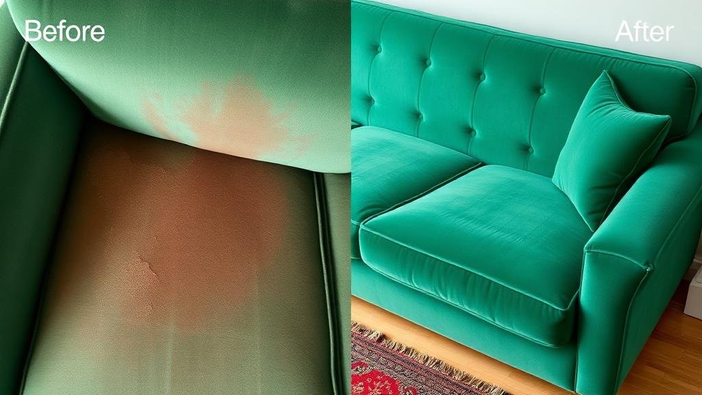 طرق تنظيف الكنب المخمل والحفاظ على لمعانه