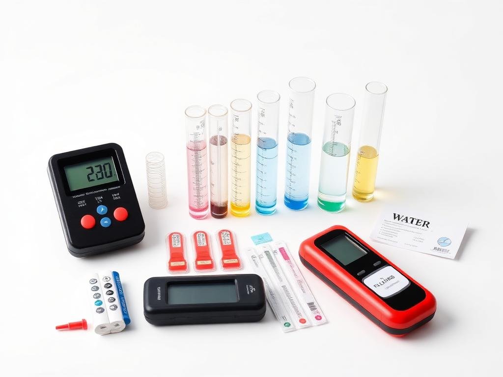 أدوات فحص جودة المياه ومعدات الاختبار