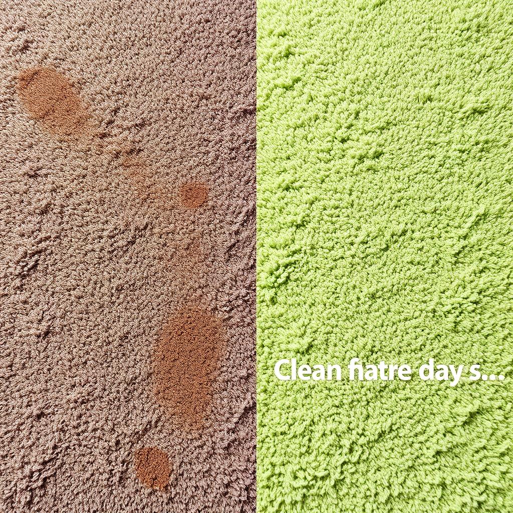 سجاد نظيف بعد الغسيل الاحترافي - ألوان زاهية ونسيج منتعش