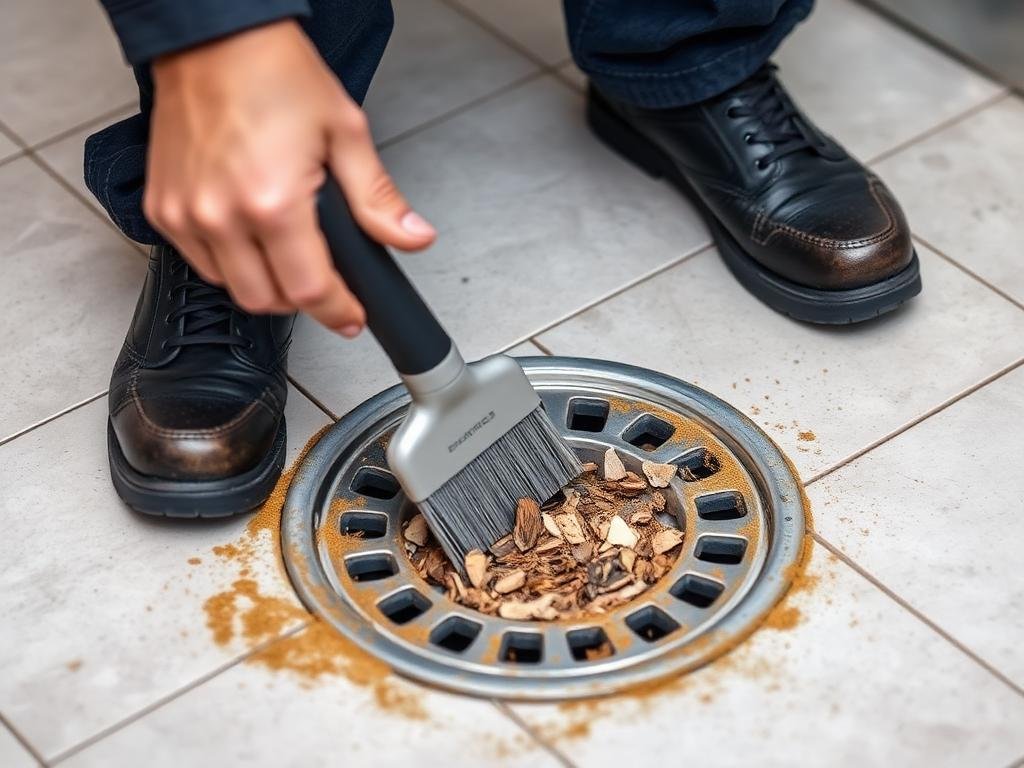 تسليك البلاعة الأرضية في المنزل