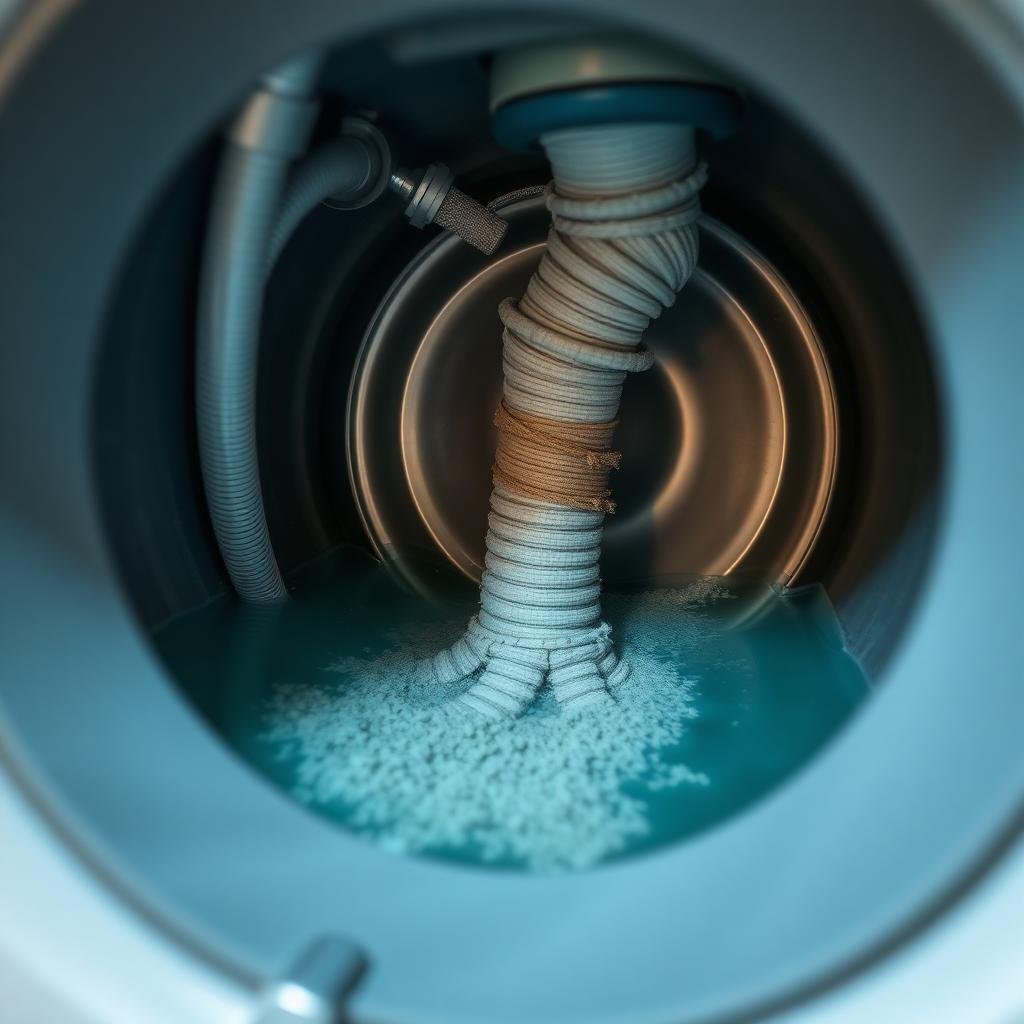 انسداد صرف الغسالة بسبب الوبر بمكة