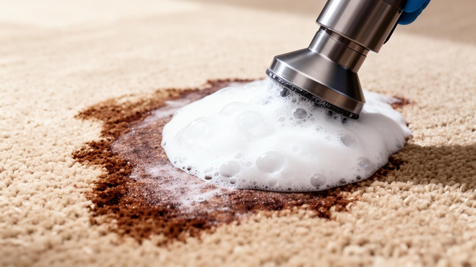 إزالة البقع من السجاد