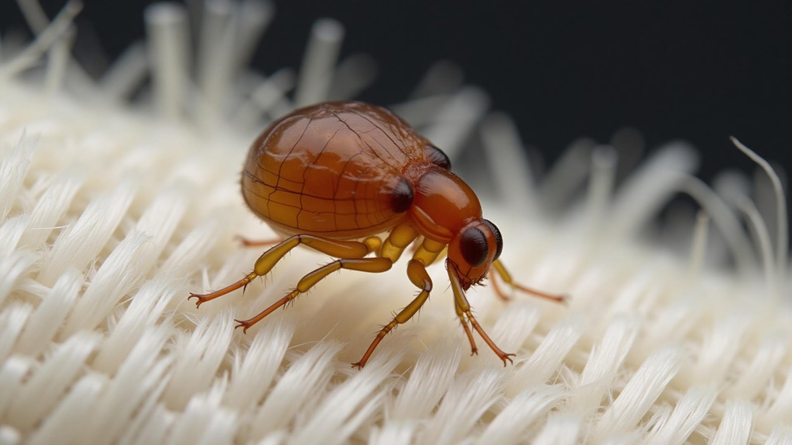 برغوث تحت المجهر - شركة مكافحة براغيث بالدمام