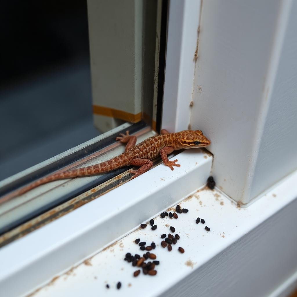 فضلات الوزغ - مكافحة وزغ بالخبر