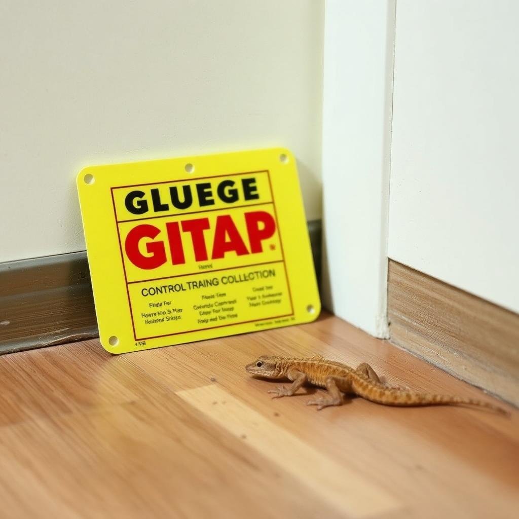 مصيدة وزغ لاصقة - مكافحة وزغ بالأحساء