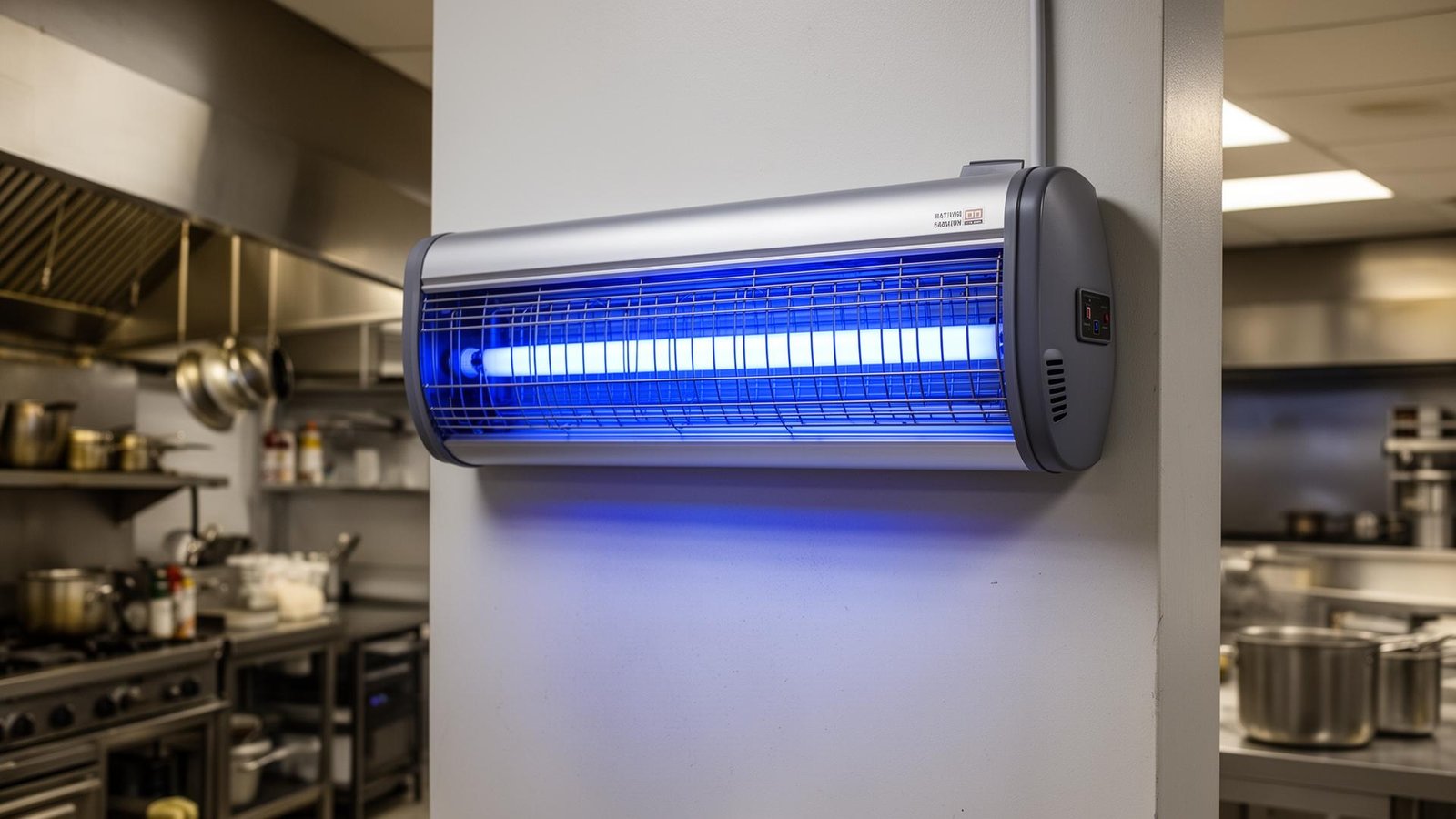 صاعق الحشرات الكهربائي في المطابخ التجارية