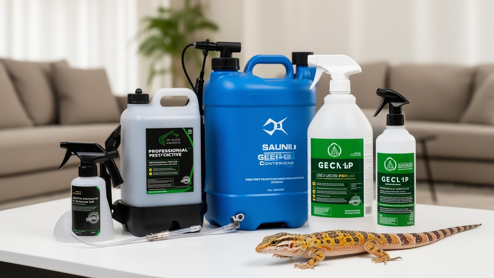 مكافحة الوزغ وأبو بريص