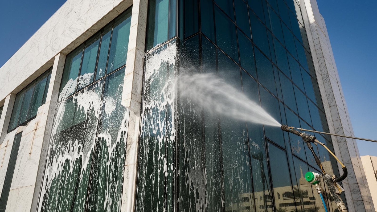 غسيل واجهات