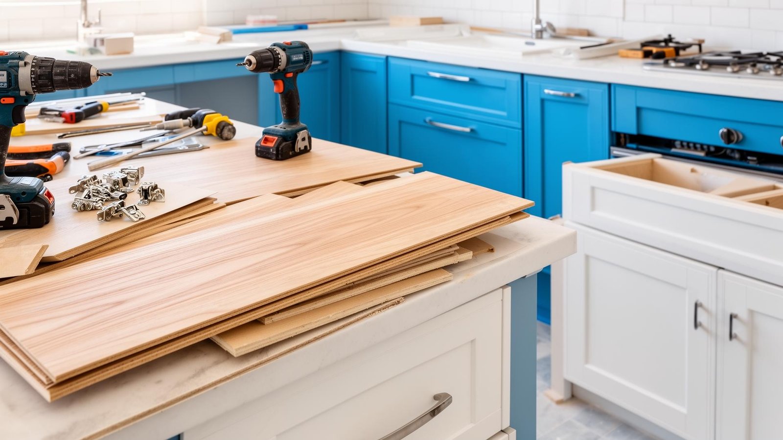 نجار مطابخ وأبواب محترف في جدة - تصميم وتركيب وإصلاح