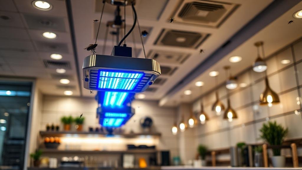 مصائد الحشرات الطائرة الضوئية في جدة