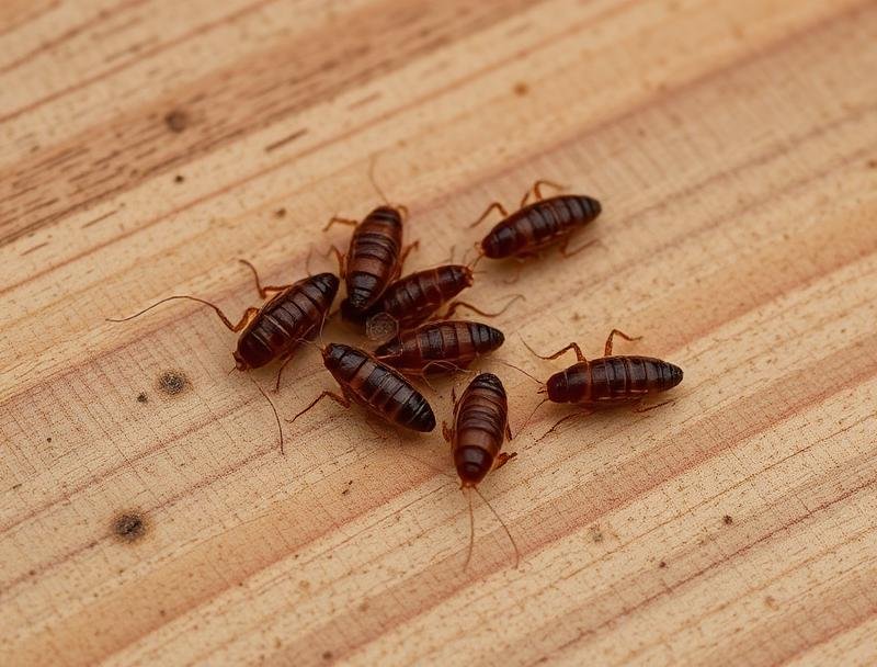 علامات وجود الصراصير - فضلات وبراز في مكة