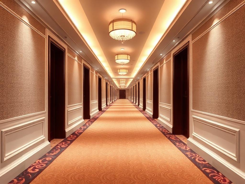 ممر فندق نظيف