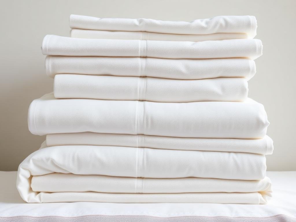 مفروشات فندق نظيفة