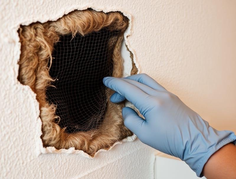 سد فتحات دخول الفئران في مكة