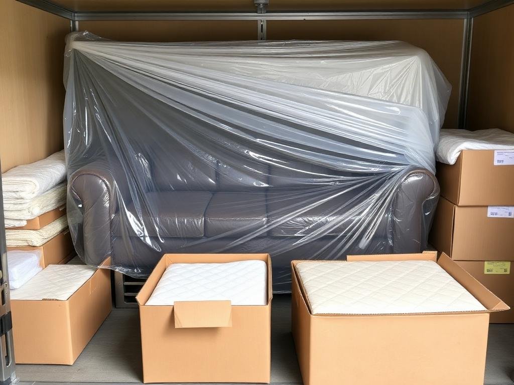 تغليف الأثاث للتخزين