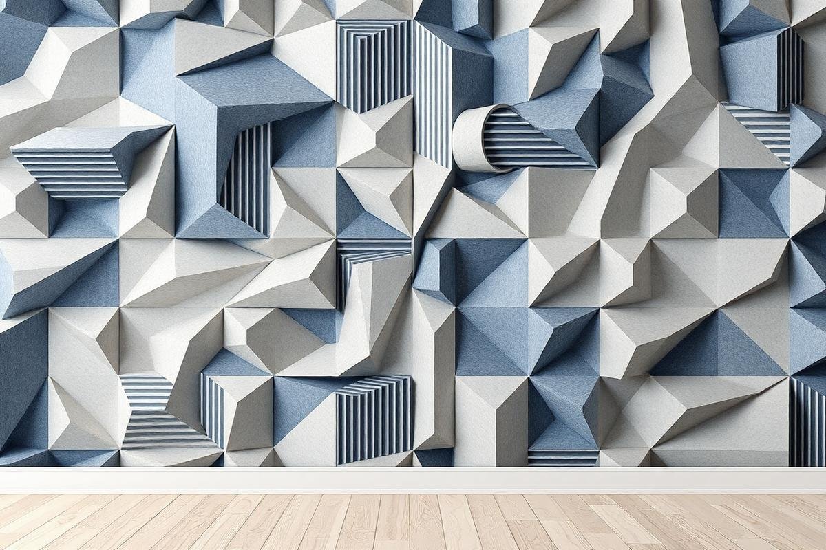 ورق جدران ثلاثي الأبعاد