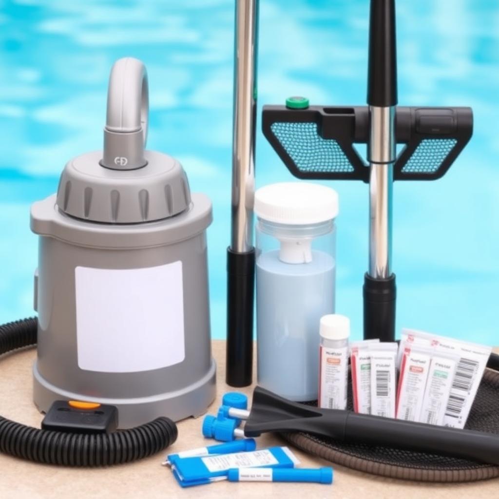 معدات تنظيف وصيانة مسابح احترافية - روبوت تنظيف وأجهزة فحص