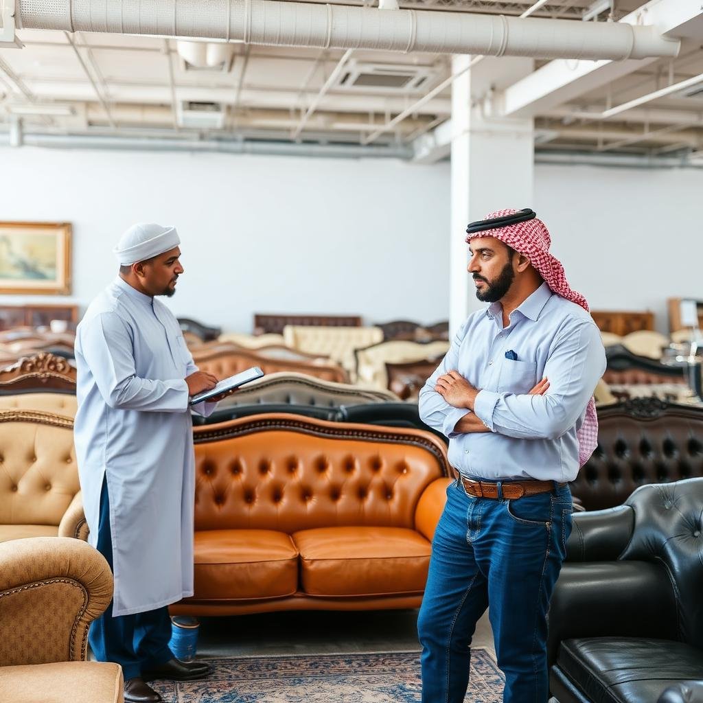 فحص وتقييم الأثاث المستعمل في الرياض