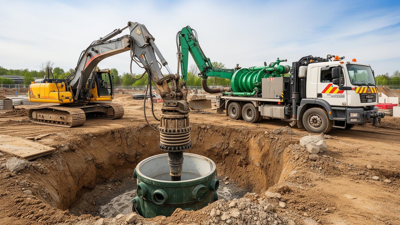 معدات إصلاح الصرف الصحي المتقدمة في مكة المكرمة