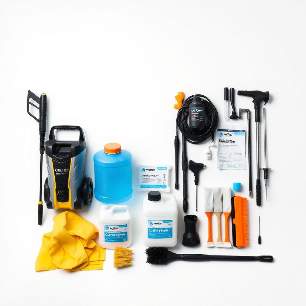 معدات تنظيف وتعقيم خزانات المياه الاحترافية